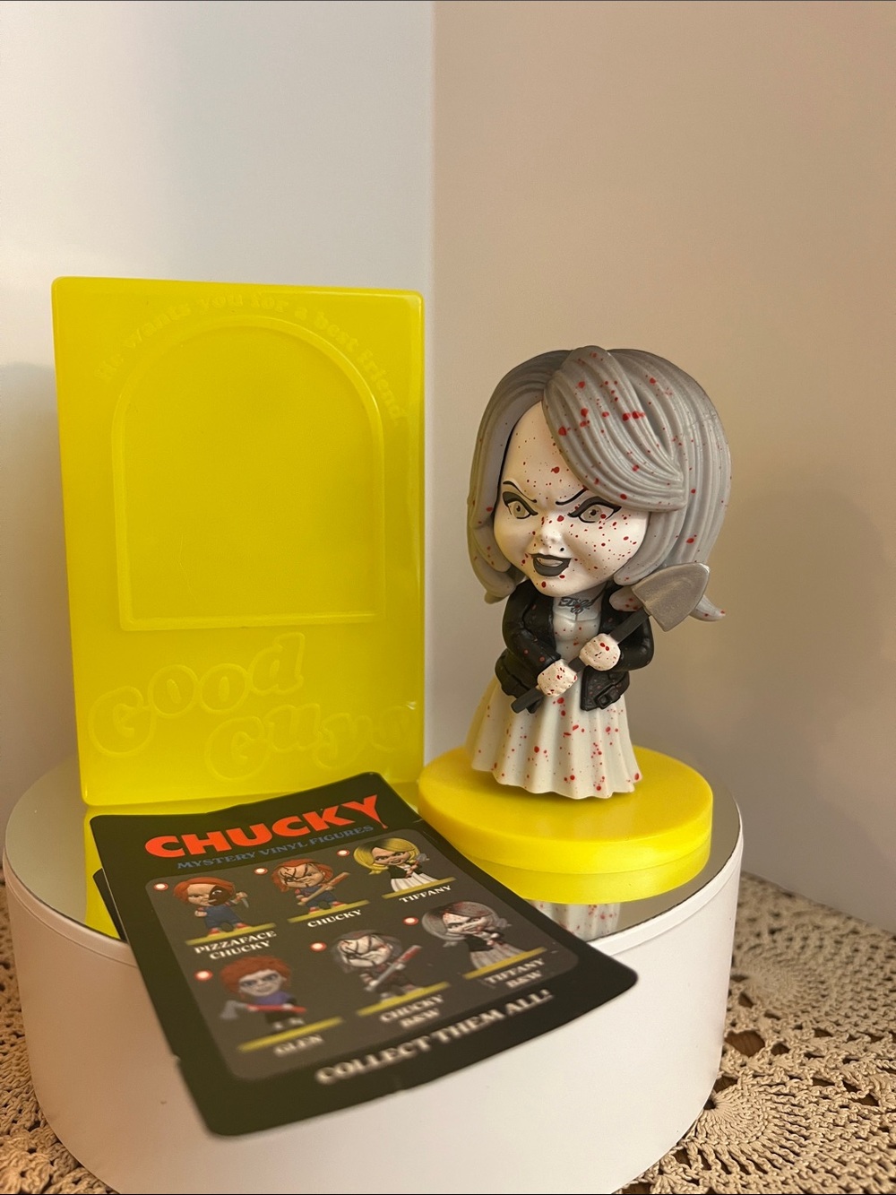 Good Guys Yellow Base Chucky Mystery Vinyl Figure - Tiffany (Yellow)